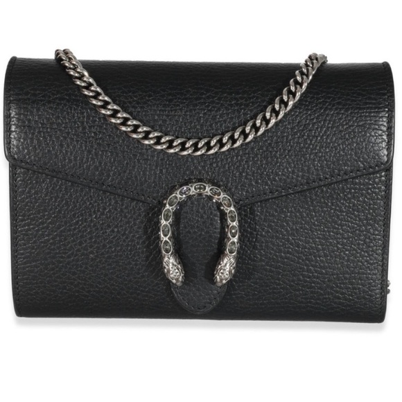 Gucci Dionysus Leather Chain Wallet - Picture 2 of 13